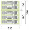 Product image 4 of the product “Zelt Aerotech Paraiso ”